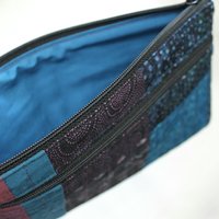 Quilted Medium Pouch - Northern Lights