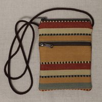 Brown Stripe Jayme Bag