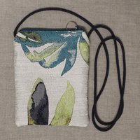 Teal Leaves Jayme Bag