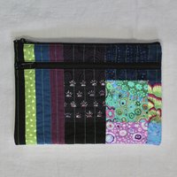 Quilted Large Pouch - Northern Lights