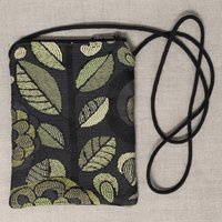 Black Green Floral Jayme Bag