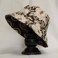 Bucket Hat - Brown & Black