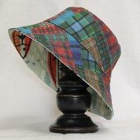 Bucket Hat - Fish & Plaid