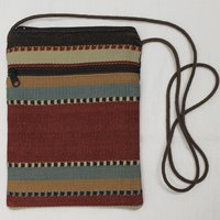 Brown Stripe Maggie Bag