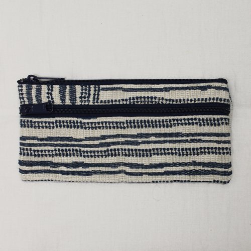 Blue stripes  Wallet