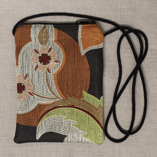 Black Needlework Jayme Bag