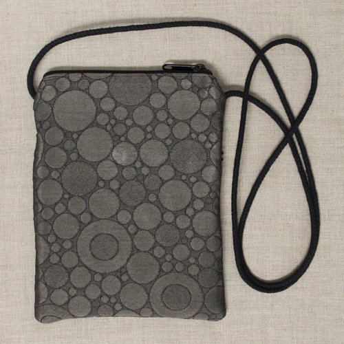 Grey Circles Jayme Bag