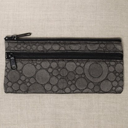 Grey Circles Wallet