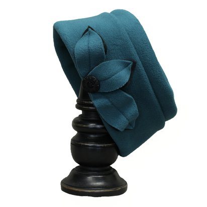 Peacock (Teal) Edith Hat