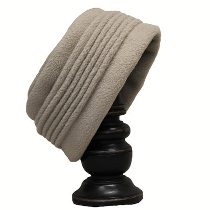 Taupe Amy Hat— tucked